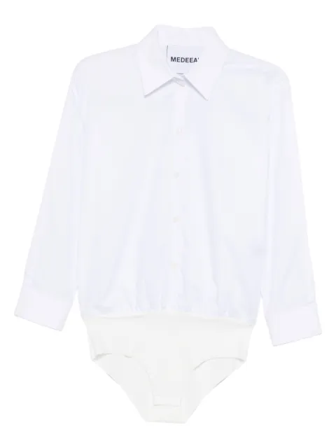 MEDEEA cotton shirt bodysuit