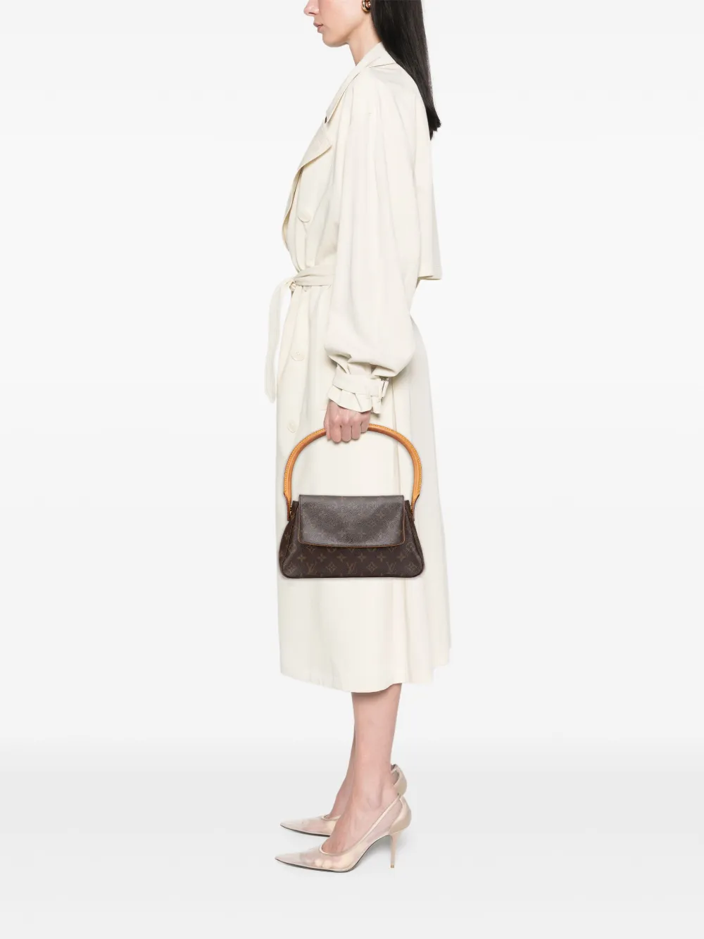 Louis Vuitton Pre-Owned 2002 Monogram Mini Looping shoulder bag | Pre-Owned | Image 2
