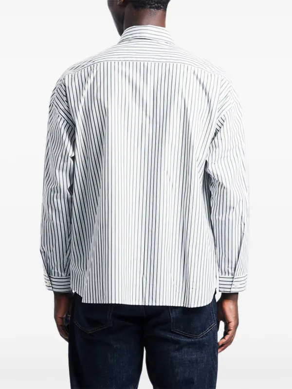 Sunflower Stable Striped Shirt | Grey | FARFETCH JO