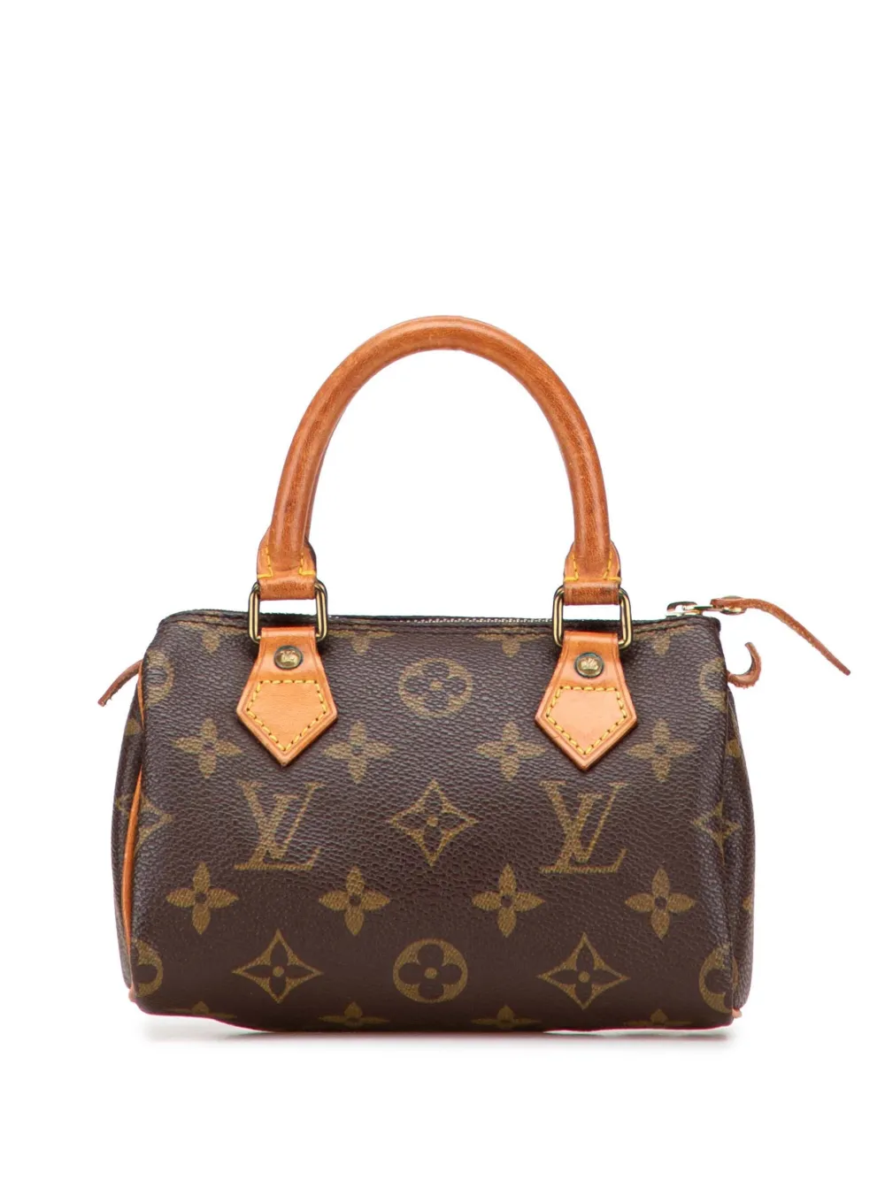 Louis Vuitton Pre-Owned 1992 Monogram Mini Speedy HL satchel - ブラウン Louis Vuitton Pre-Owned 1992 Monogram Mini Speedy HL satchel - ブラウン