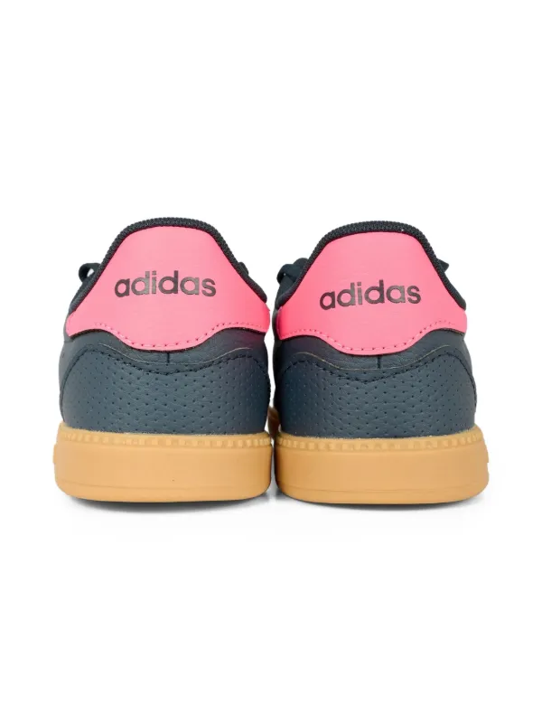 adidas gazelle silver green womens adidas Breaknet Sleek Womens Regular-Fit Lace Sneakers main image 0