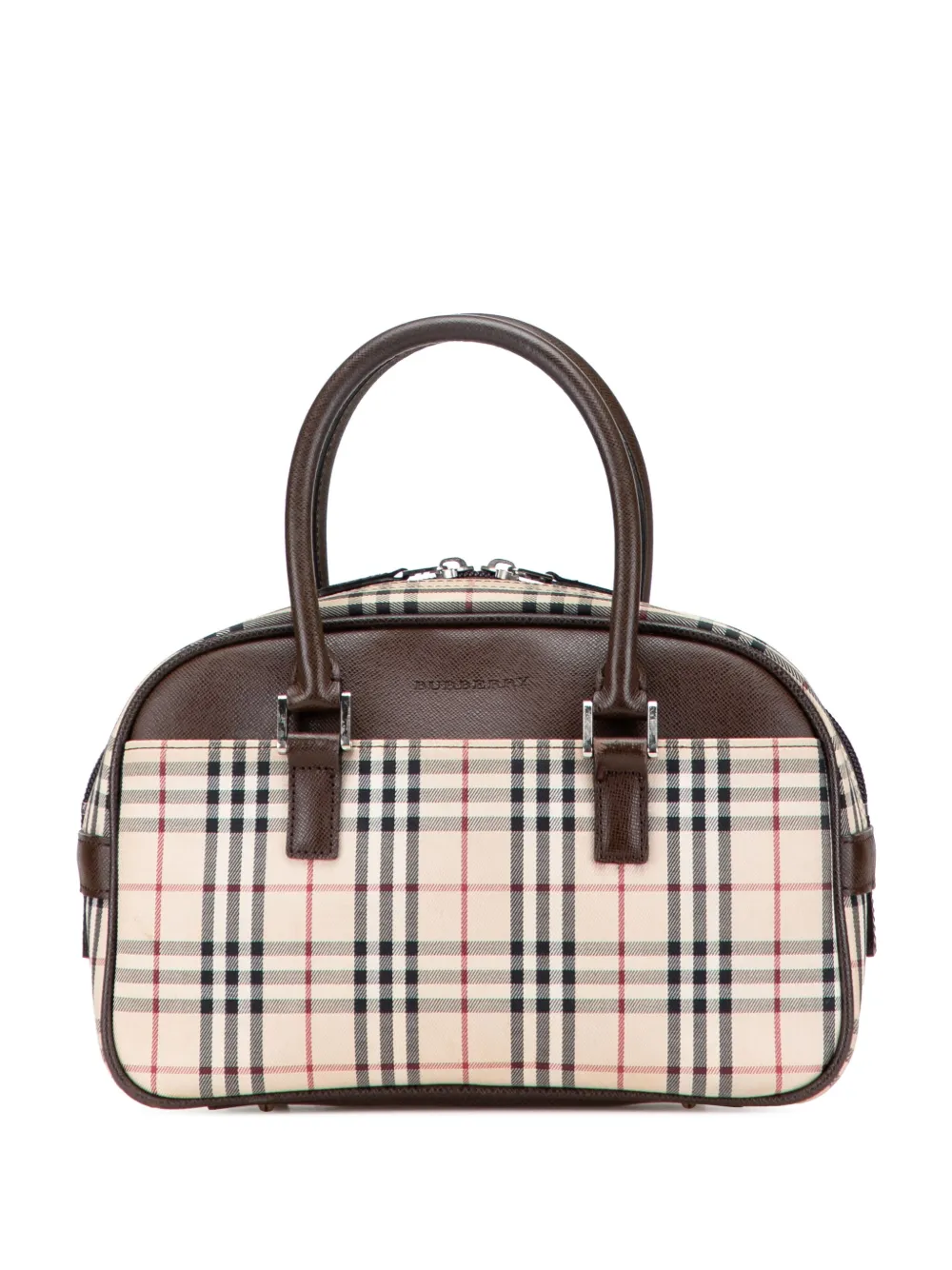 Burberry Pre-Owned 2000-2017 House Check Canvas handbag | Brown | Image 1
