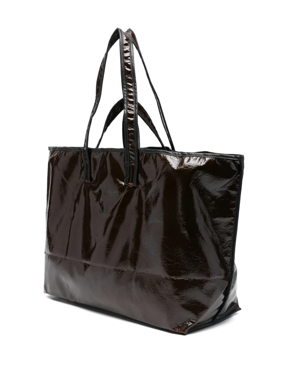 Kassl Editions Wool Tote Bag In Green