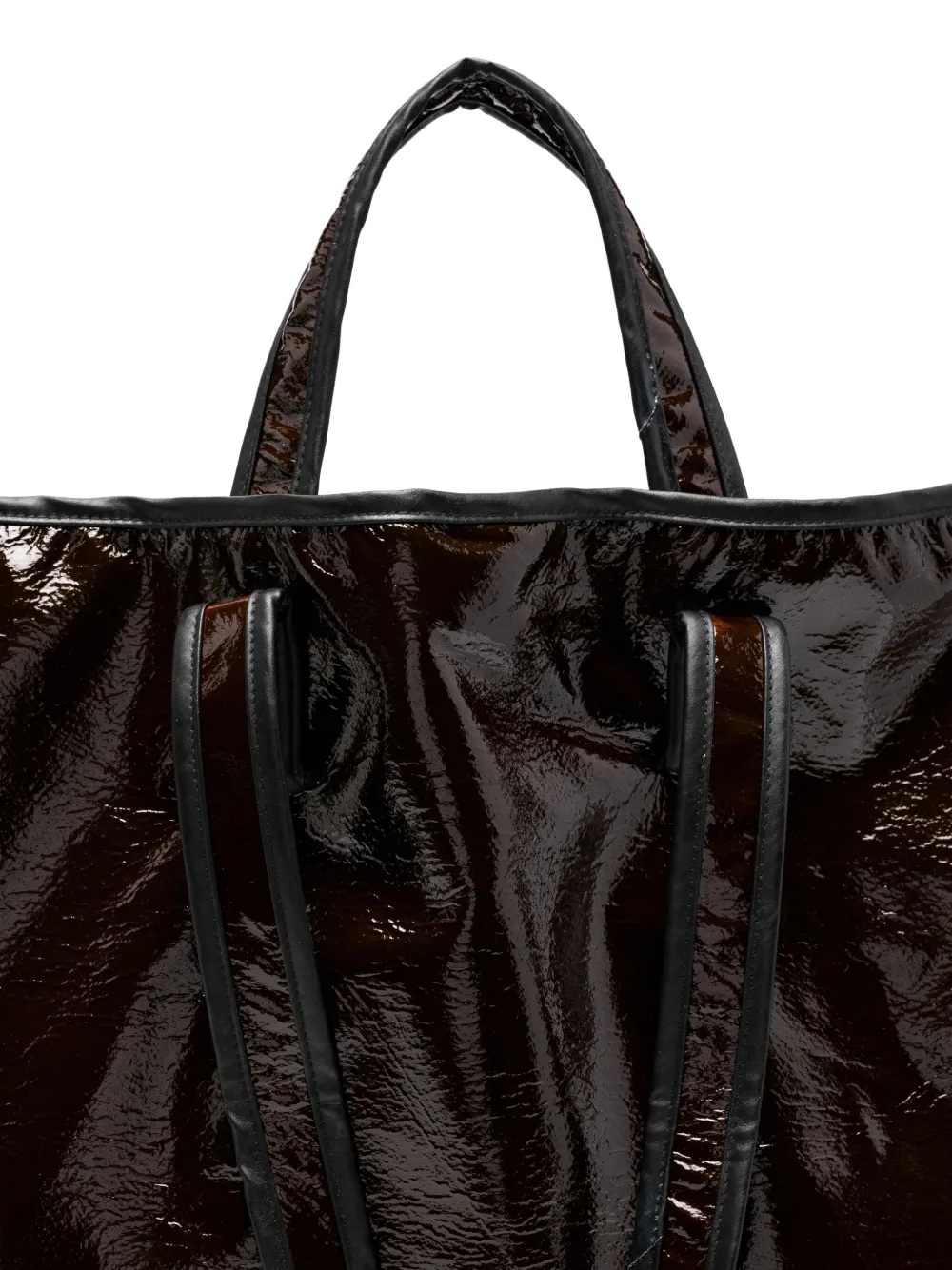 Kassl Editions Wool Tote Bag In Green