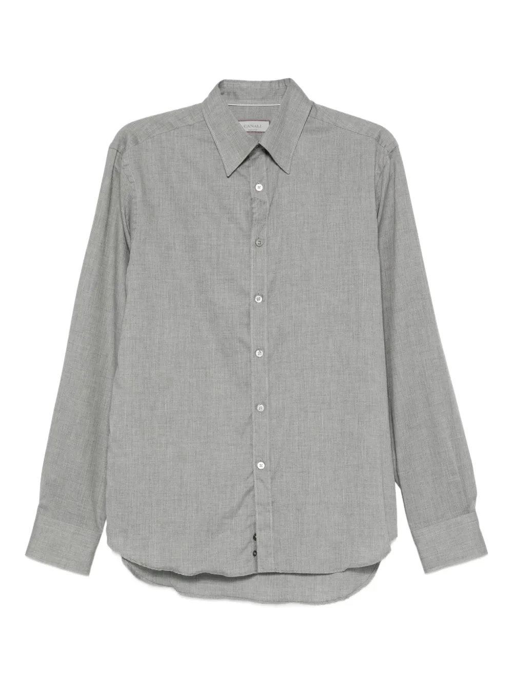 Canali cotton shirt - Grey