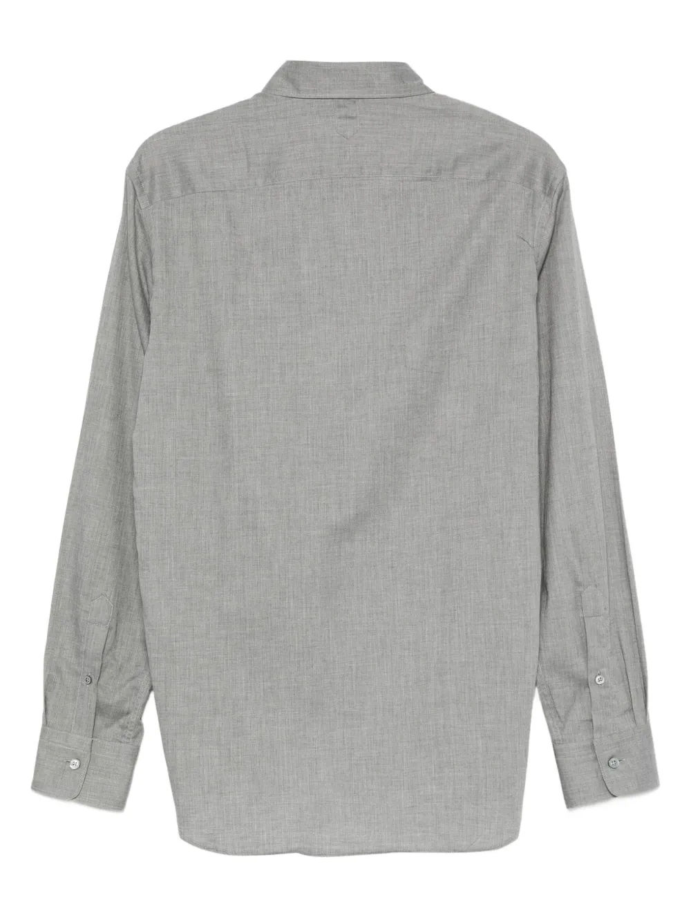 Canali Katoenen overhemd - Grijs