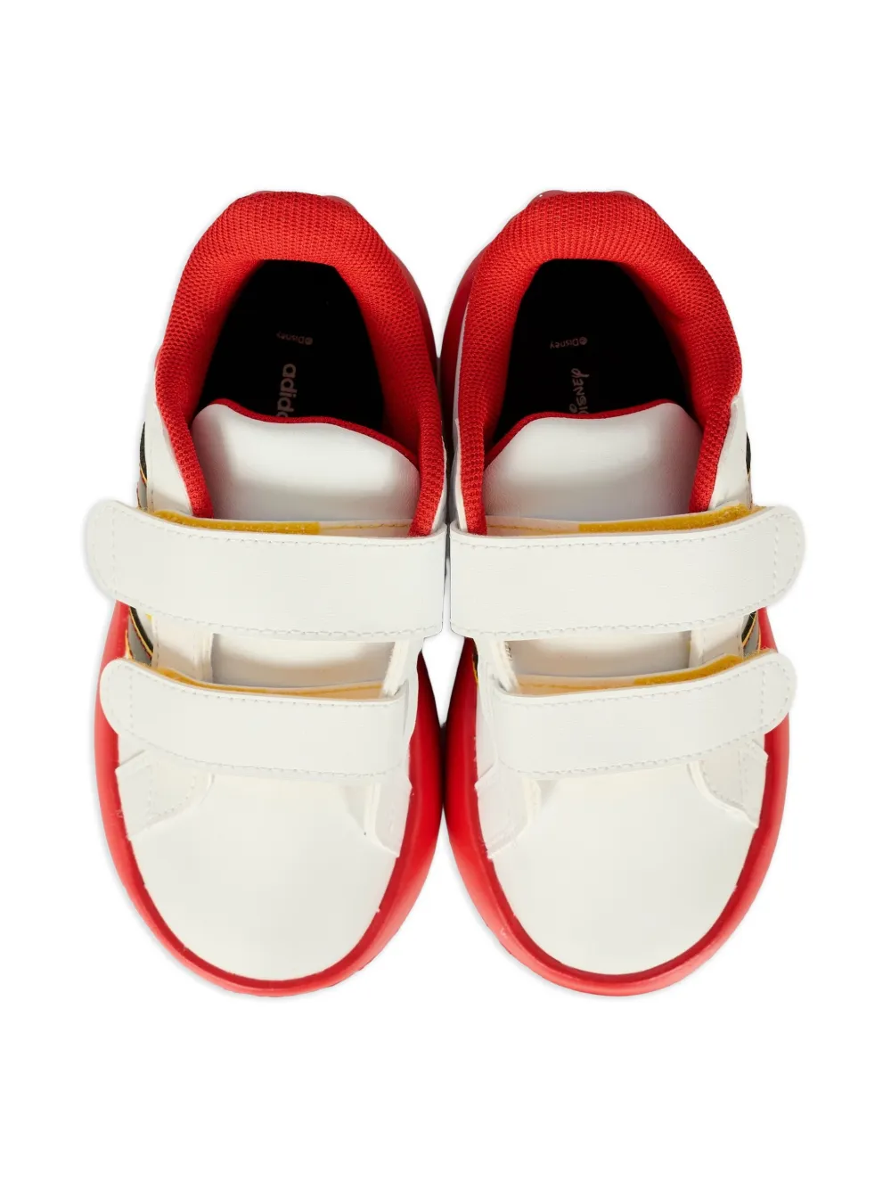  Adidas Kids Stripes Touch-strap Sneakers - White 