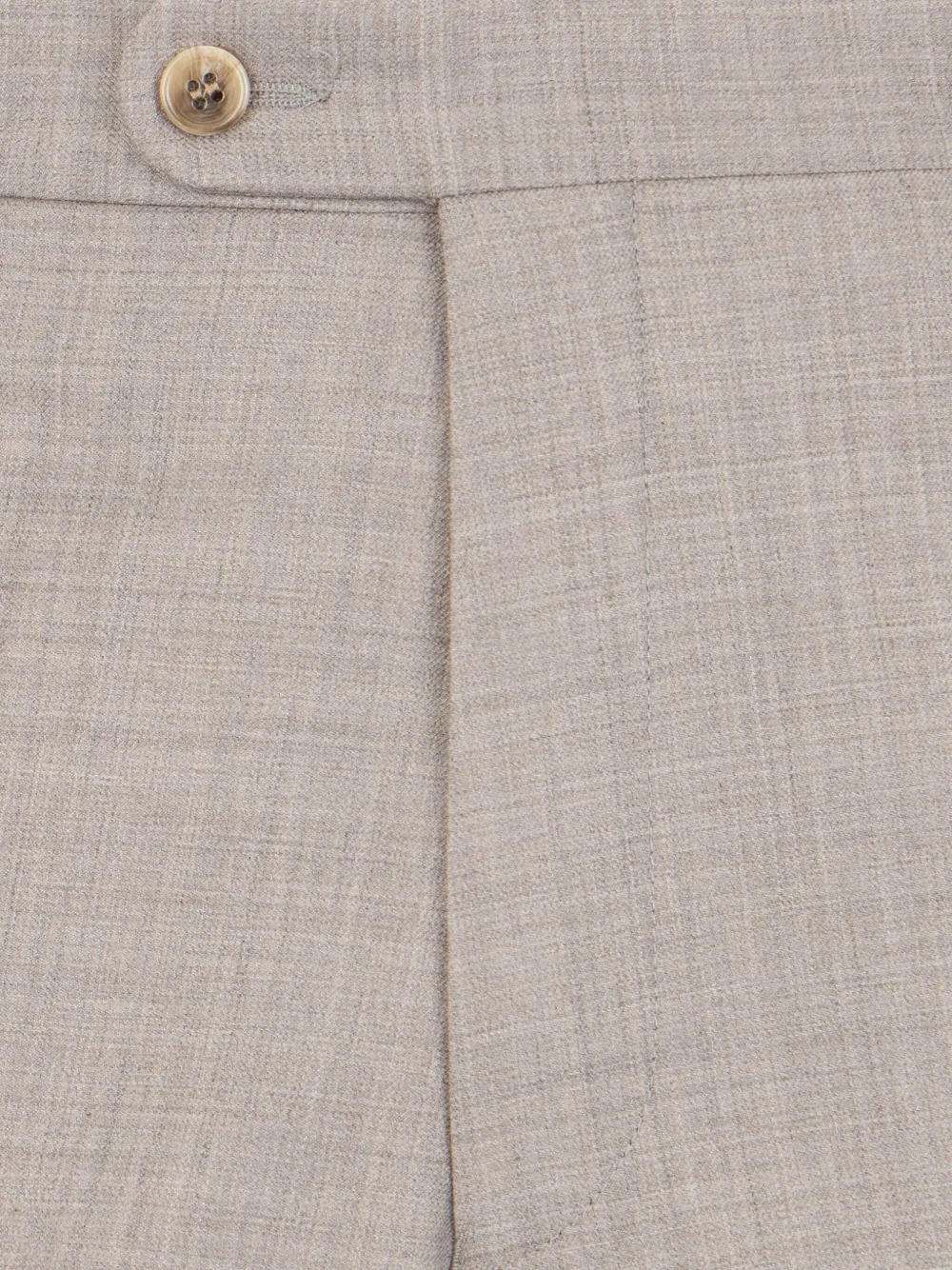 Brooks Brothers button wool trousers - Bruin