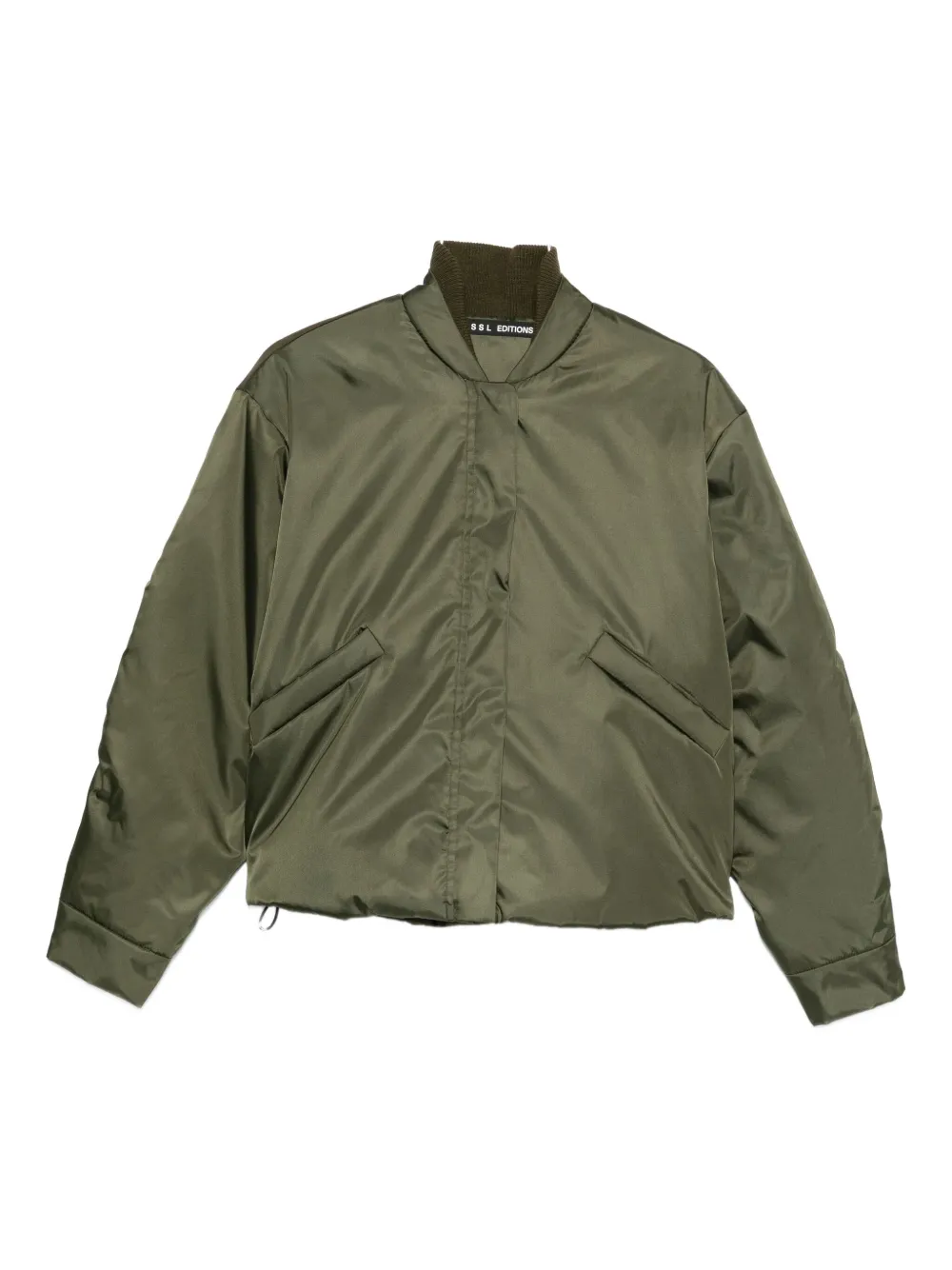 KASSL Editions Bomber con tasche - Verde