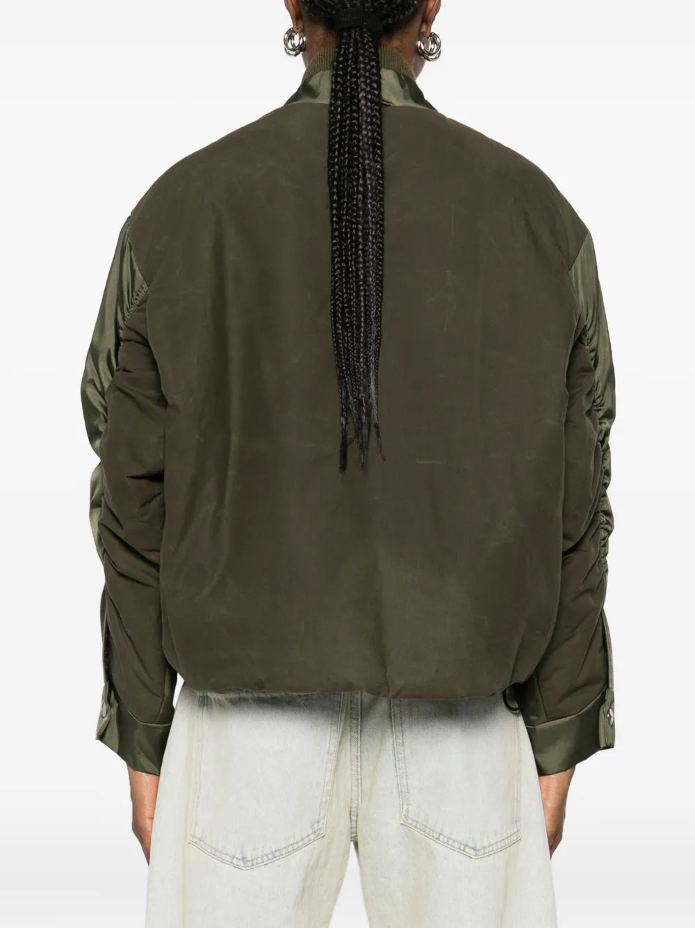 Kassl Editions Welt-pocket Bomber Jacket In Green