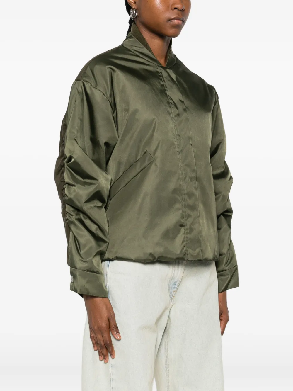 Kassl Editions Welt-pocket Bomber Jacket In Green