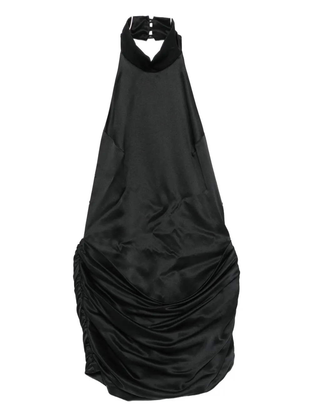 Medeea Silk Dress In Black