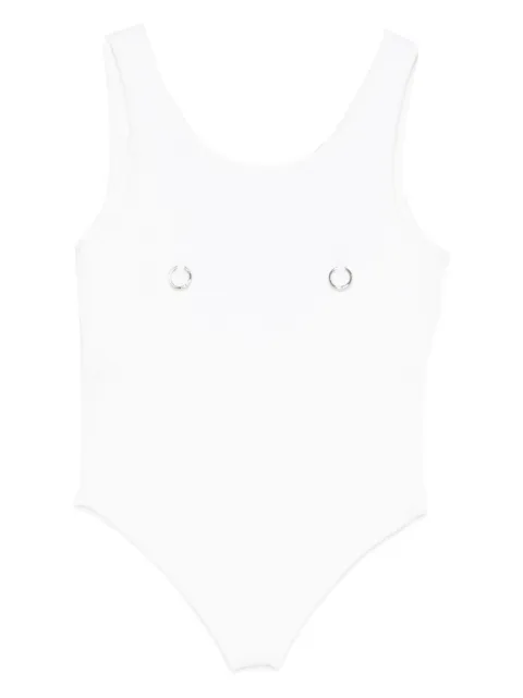 MEDEEA ring-detail bodysuit