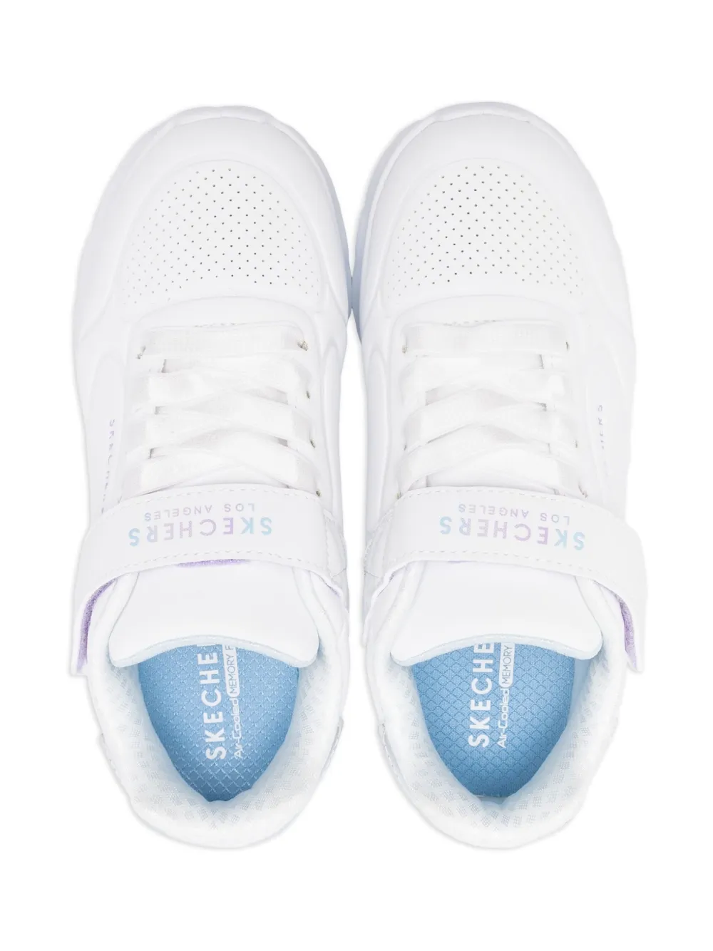 Skechers Leren sneakers Wit