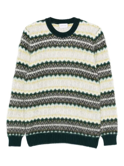 SCAGLIONE striped crewneck sweater