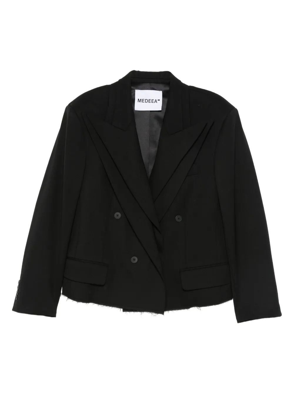 MEDEEA double-breasted blazer | Black | Image 1