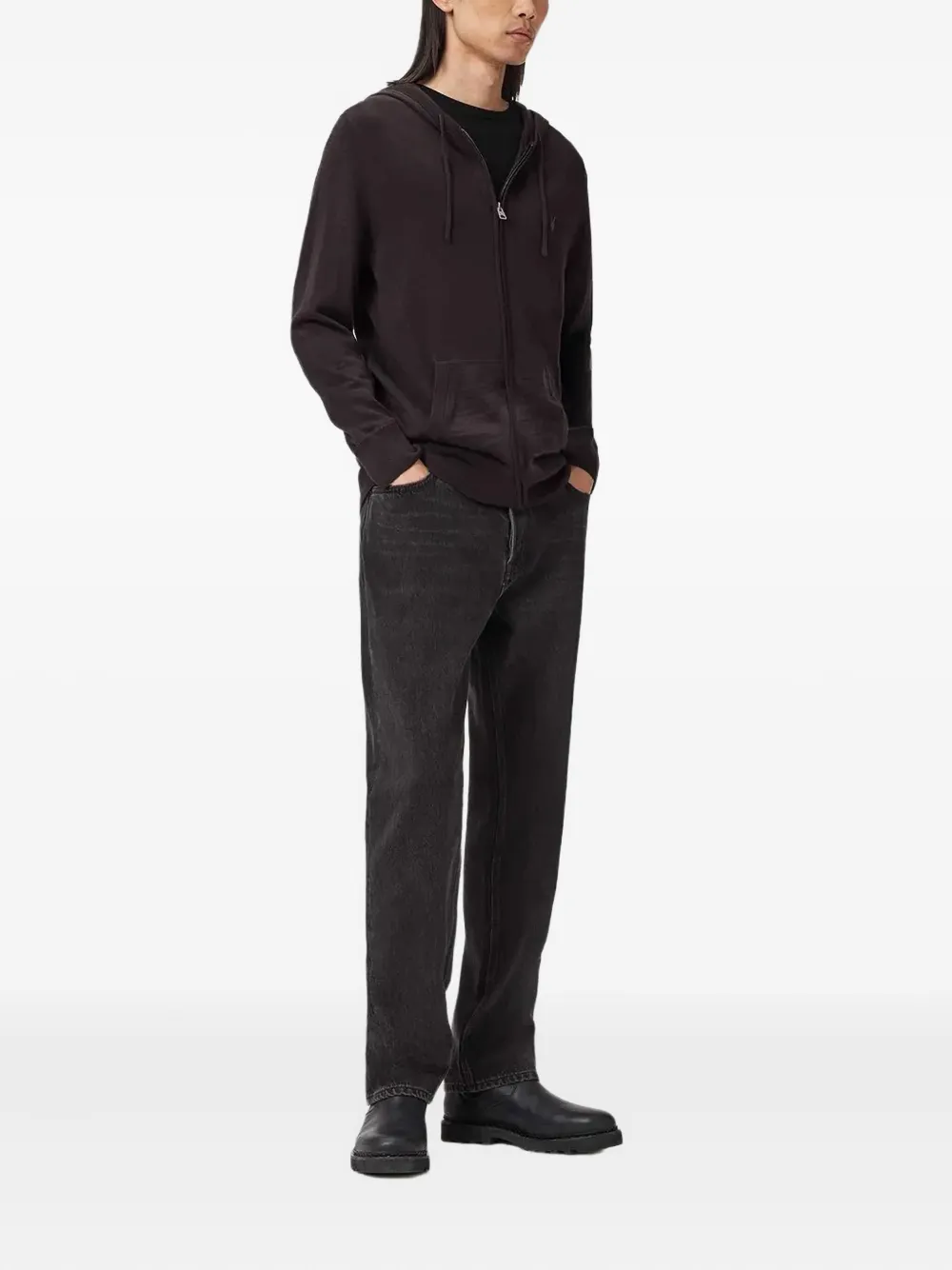  Allsaints Sudadera Mode Con Capucha - Marrón 