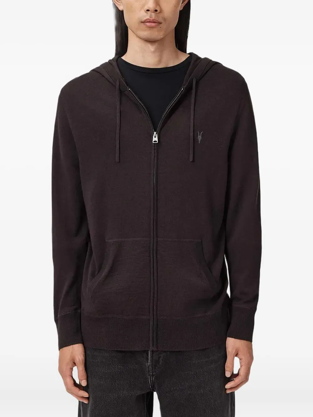 AllSaints Mode パーカー - ブラウン