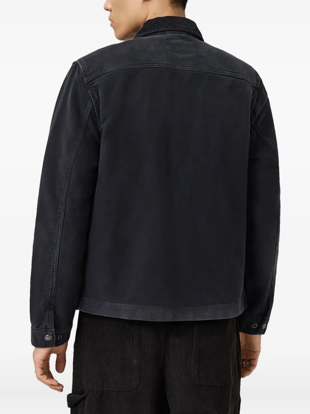 AllSaints Rothwell jack met rits Zwart