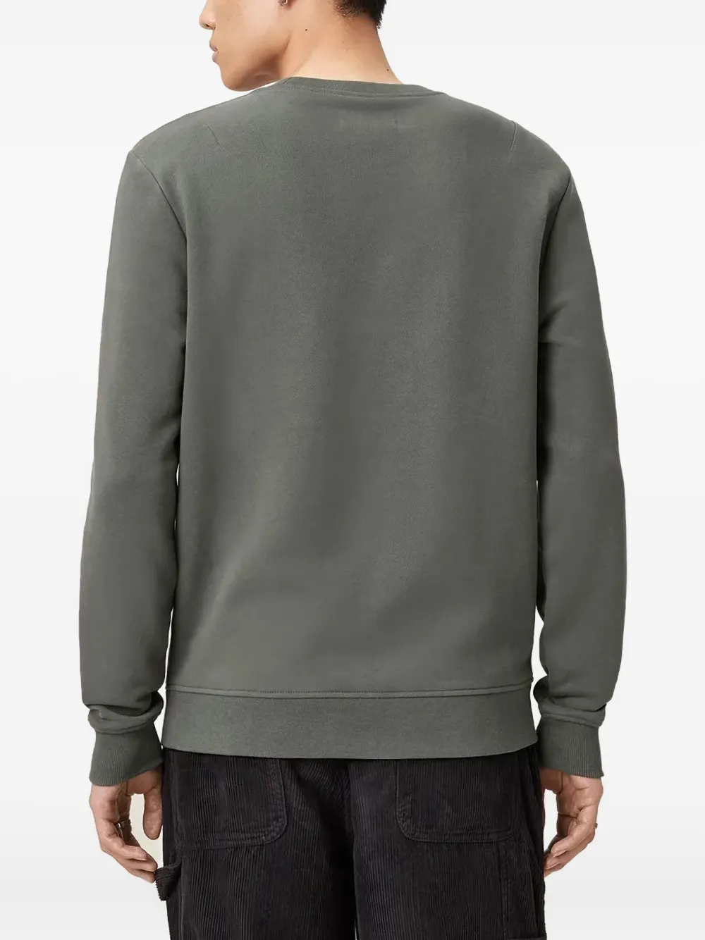 AllSaints Raven sweater met ronde hals Groen