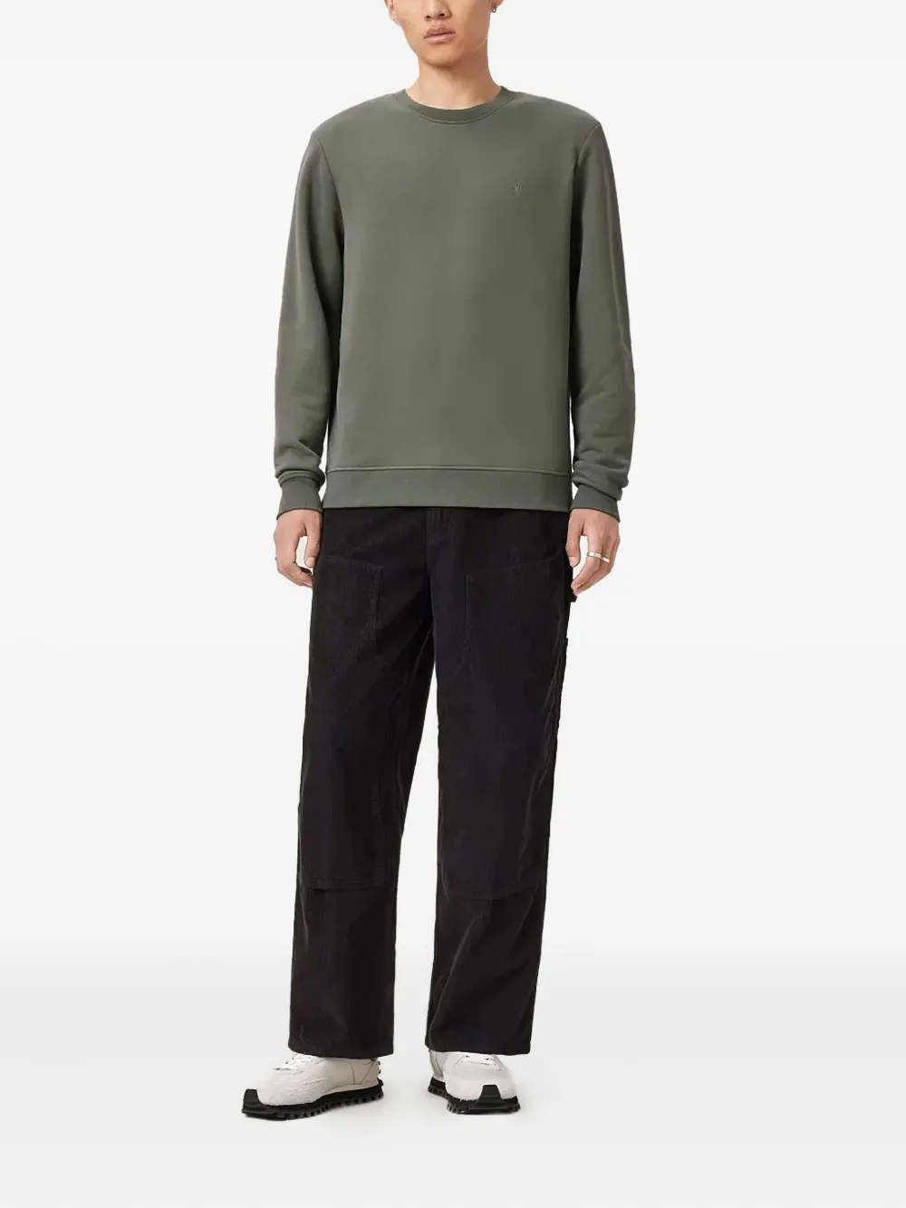 AllSaints Raven crew-neck sweatshirt - Groen