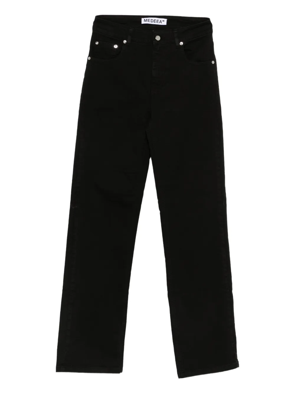 Medeea Cotton Jeans In Black