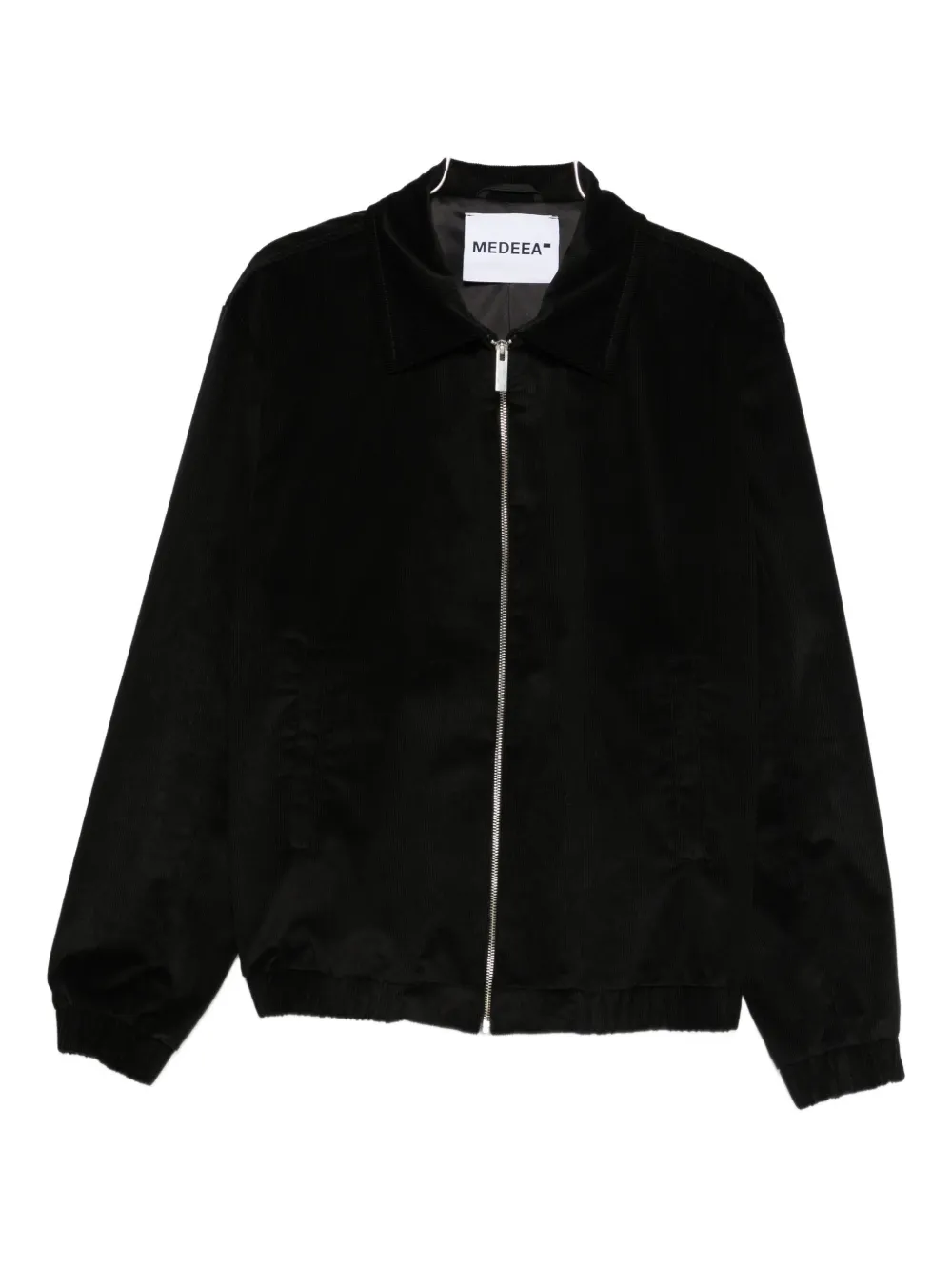 Medeea Zip-up Bomber Jacket In Black