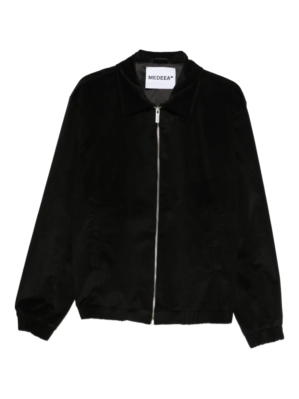 MEDEEA zip-up bomber jacket | Black | Image 1