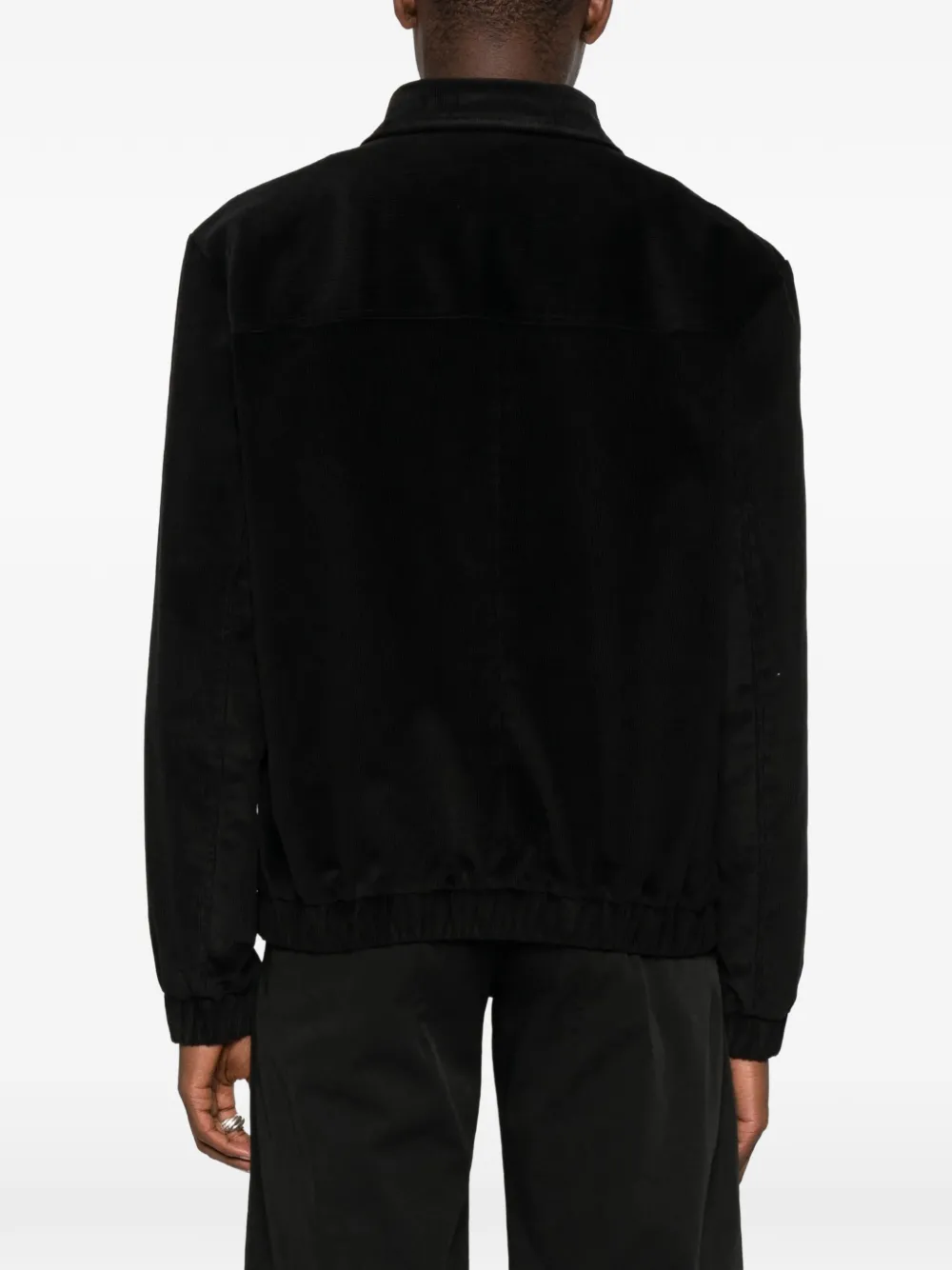  Medeea Zip-up Bomber Jacket - Black 
