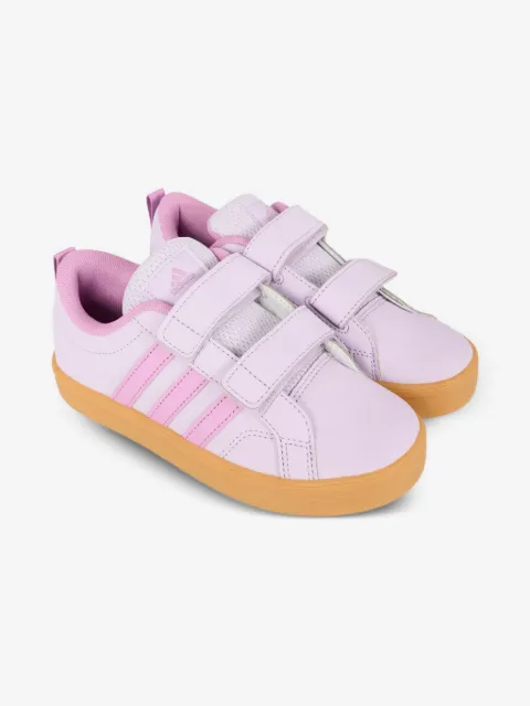 adidas Kids stripe touch-strap sneakers