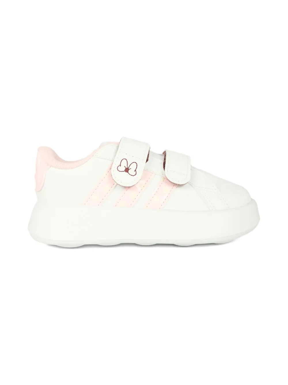 Adidas Kids hook loop sneakers - Wit