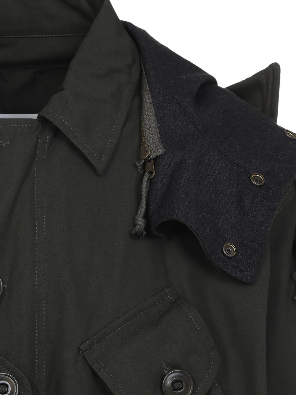 Maison Margiela Jack met capuchon Zwart