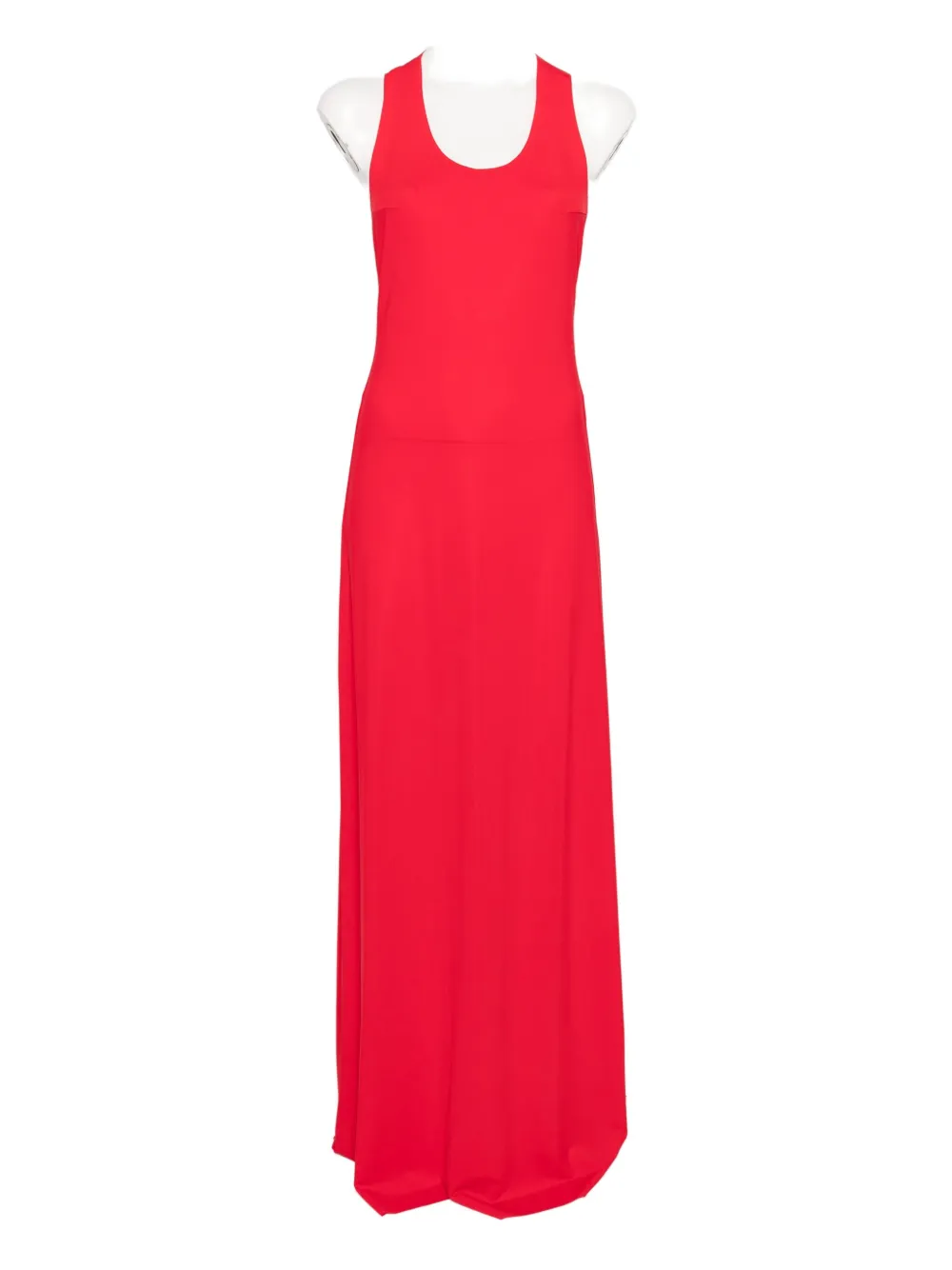 MEDEEA sleeveless maxi dress - Rosso