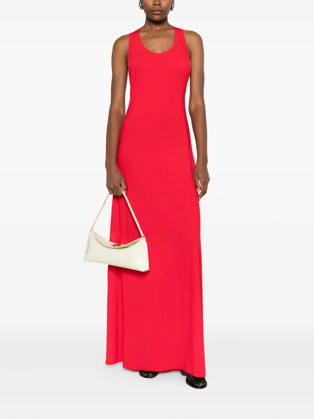 MEDEEA sleeveless maxi dress - Rood