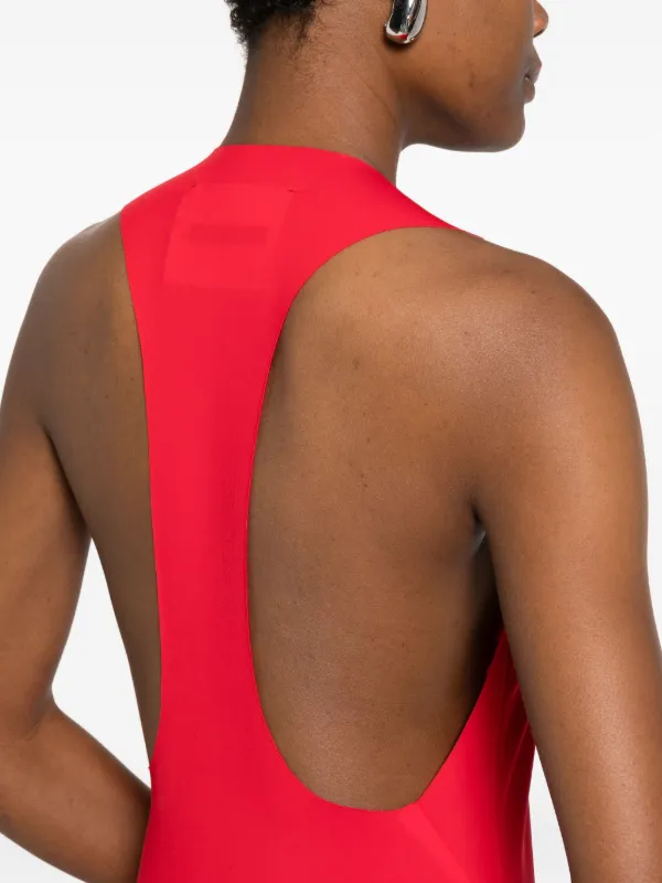 MEDEEA ノースリーブ マキシドレス | レッド | FARFETCH JP