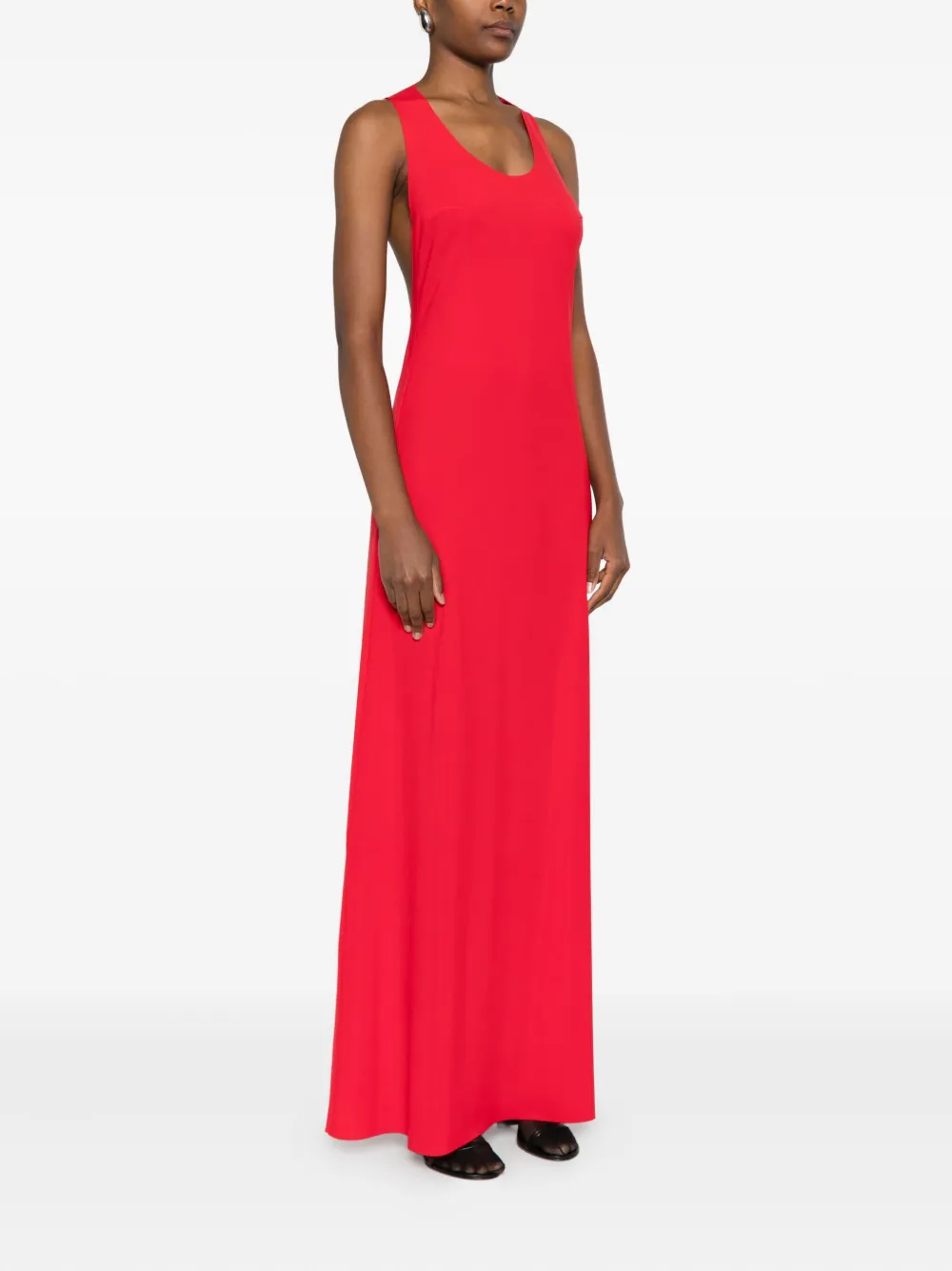  Medeea Sleeveless Maxi Dress - Red 