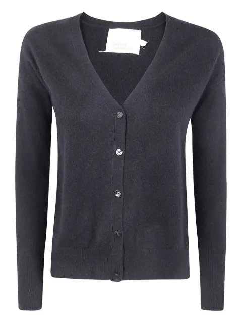 absolut cashmere button V-neck cardigan