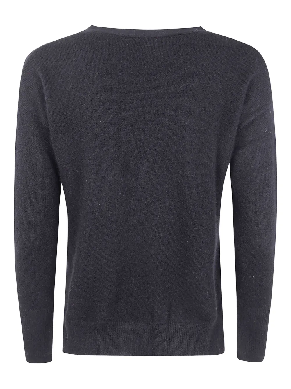 Absolut Cashmere Button V-neck Cardigan In Black