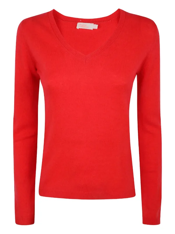 Absolut Cashmere V-neck Sweater Red FARFETCH GR