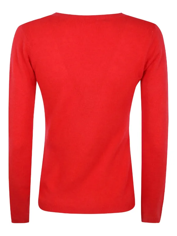 Absolut Cashmere Pullover Mit V-Ausschnitt Rot FARFETCH DE