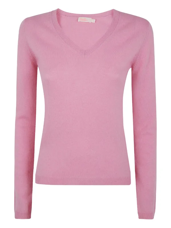 Absolut Cashmere V-neck Sweater Pink FARFETCH KW