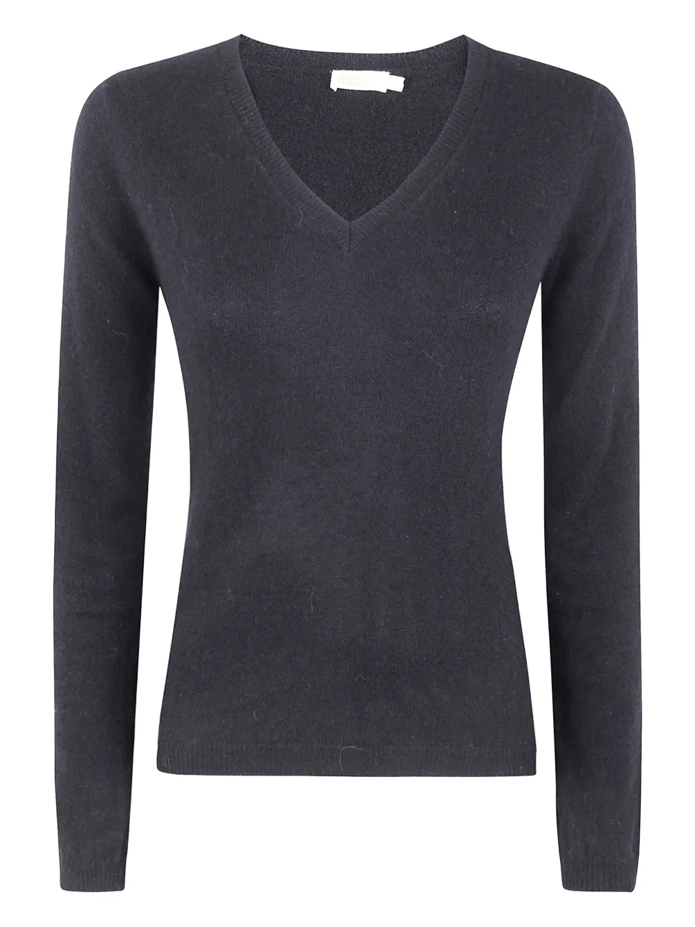 absolut cashmere suéter con cuello en V | negro | Image 1