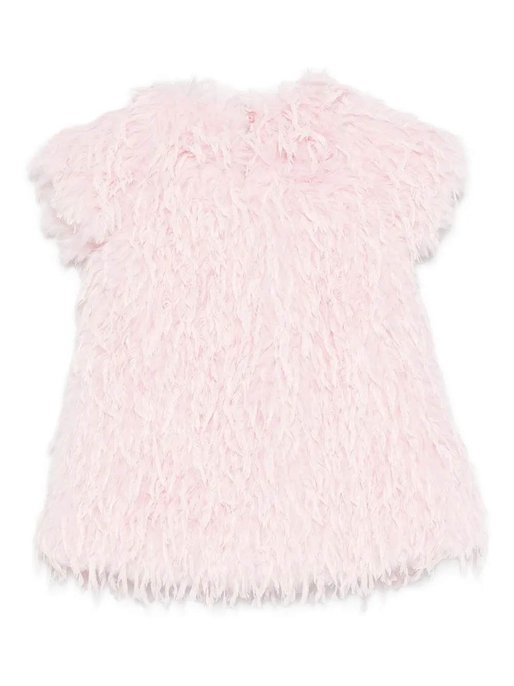 Miss Grant Kids bow-detail dress - Roze