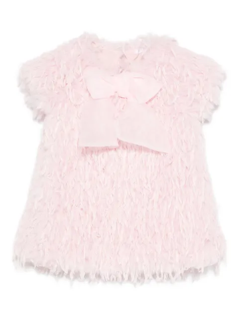 Miss Grant Kids vestido con detalle de lazo