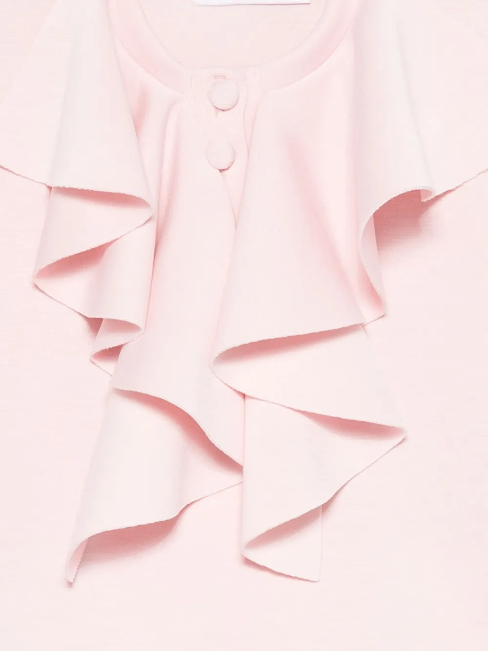 Miss Grant Kids Sweater met ruches Roze