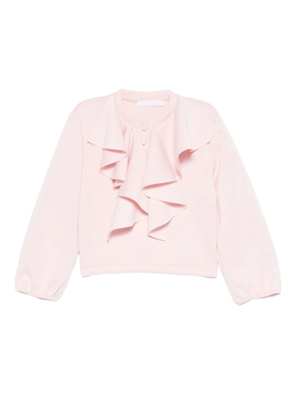 Miss Grant Kids ラッフル スウェットシャツ - ピンク Miss Grant Kids ラッフル スウェットシャツ - ピンク