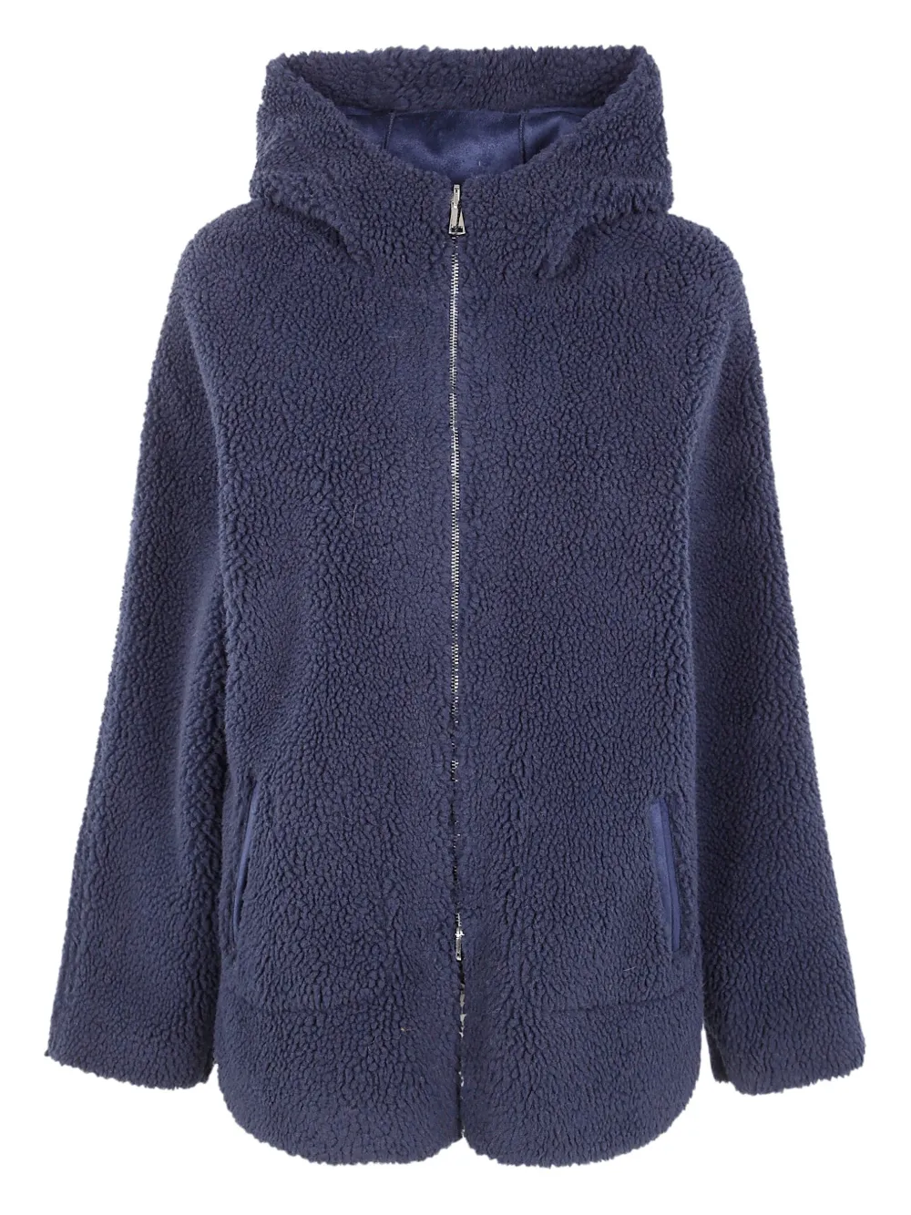 Betta Corradi hooded zip jacket | Faux Fur & Shearling Jackets | Image 2