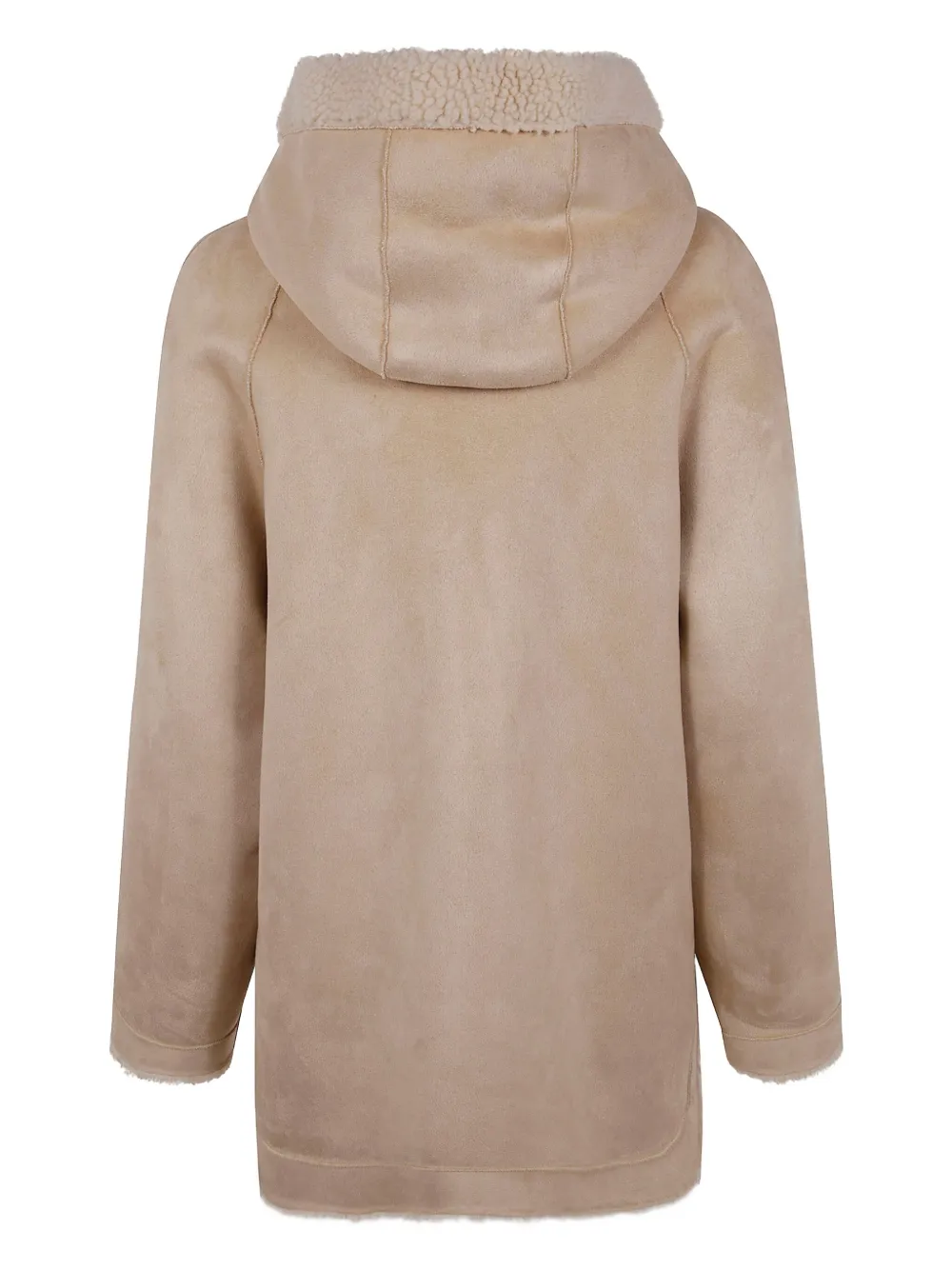 Betta Corradi Hooded Pocket Jacket In Brown