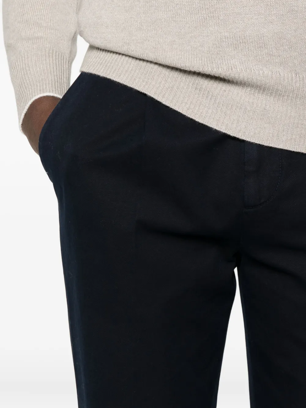 Brunello Cucinelli Plooibroek Blauw