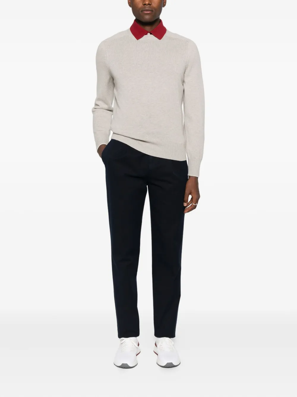 Brunello Cucinelli Plooibroek - Blauw